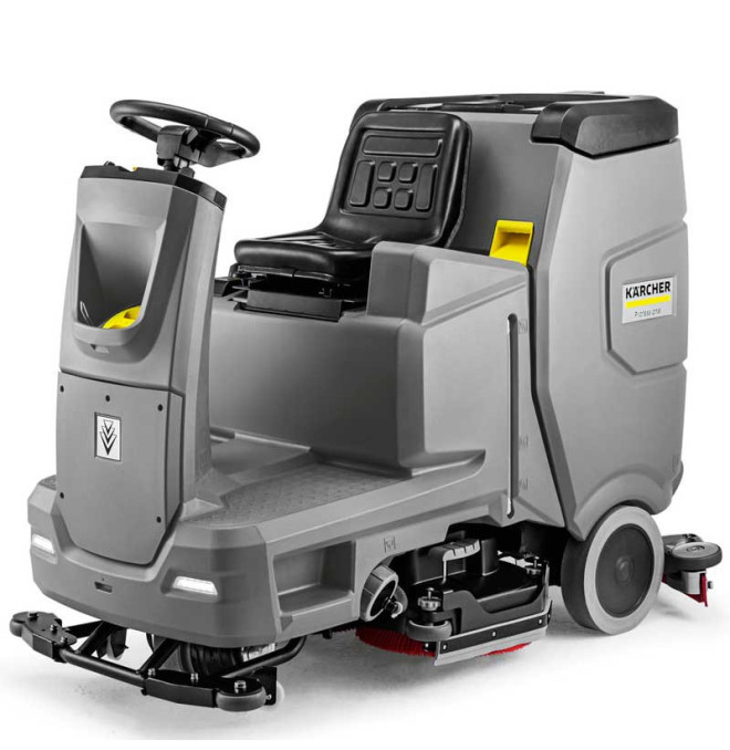 Nettoyage des machines-Tyminbia-évier Caution Karcher 110L. Largeur lavée 750mm