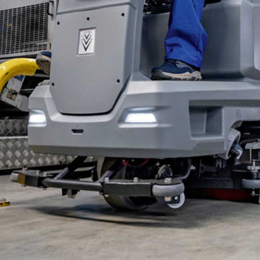 Nettoyage des machines-Tyminbia-évier Caution Karcher 110L. Largeur lavée 750mm 2