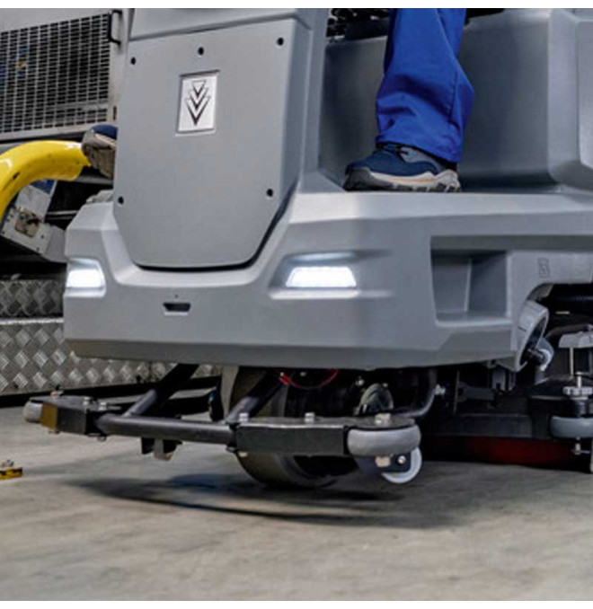 Nettoyage des machines-Tyminbia-évier Caution Karcher 110L. Largeur lavée 750mm