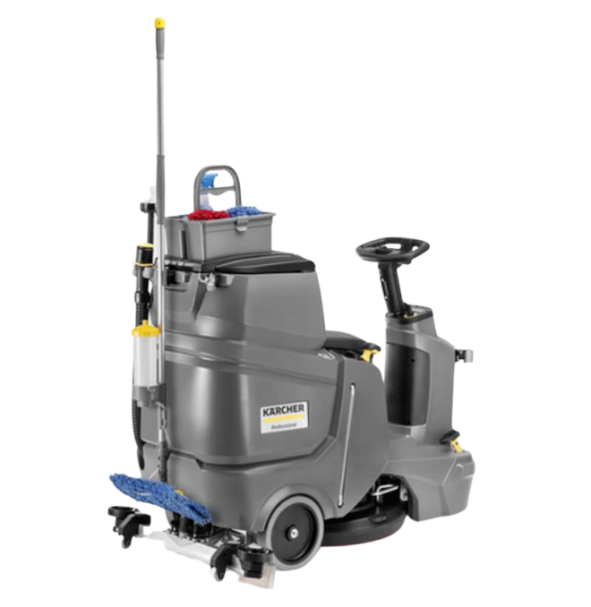 Nettoyage des machines-TYMBIA-SLING KARCHER Dépôt 70L. Largeur lavée 510mm
