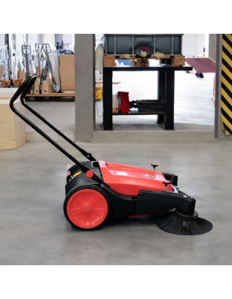 Balayeuses industrielles - balayeuse manuelle de 920mm avec dépôt 55Litros