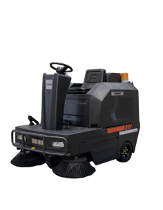 Industrial sweepers - Electric sweeper driver sitting for interiors and outdoor
