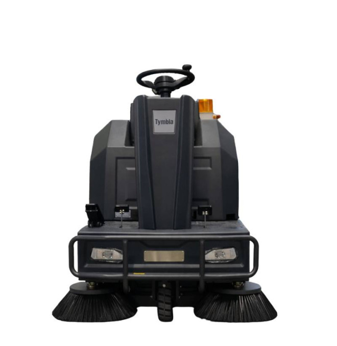 Industrial sweepers - Electric sweeper driver sitting for interiors and outdoor