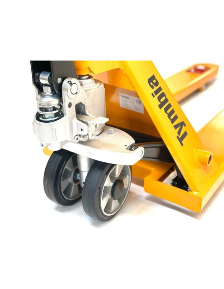 Pack 6Uds - Transpaleta Manual 2500 kg – Ruedas Goma– 1150x550 mm (se entrega con timón desmontado)