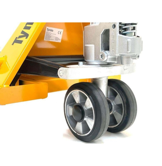 Pack 6uds - Manual Transphase 2500 Kg - Rubber Wheels- 1150x550 mm (...