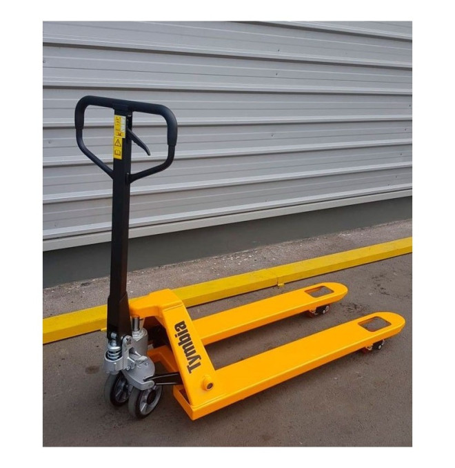 Pack 6uds - Transfase manuale 2500 kg - Ruote in gomma- 1150x550 mm (...
