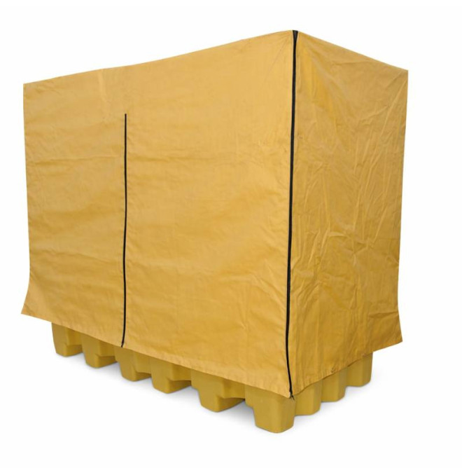 CUBETA 2 tanks 1,000 liters with grid and awning