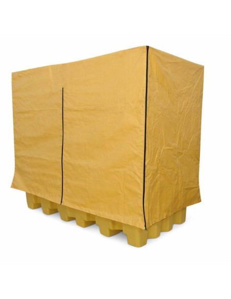CUBETA 2 tanks 1,000 liters with grid and awning