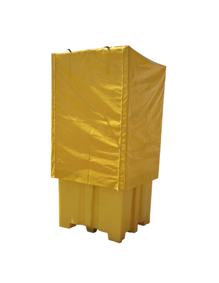 Polyethylene Buckets & Metallic-Tymbia-Cuvette Polyethylene 1000 liters with awning