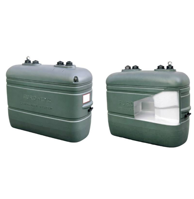 Tambours en plastique et vernis-Tymbie-Thumbia-Tank double paroi de 1 000 litres