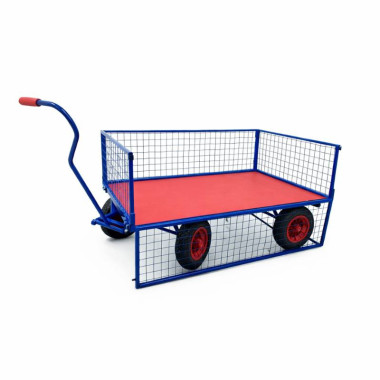 Reboques e Tanquets-Timbia-Reboque Malha 500 kg com atirador manual