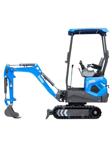 Miniexcavadoras-TYMBIA-Minoexcavator 1200kg Kubota Diesel Ty12