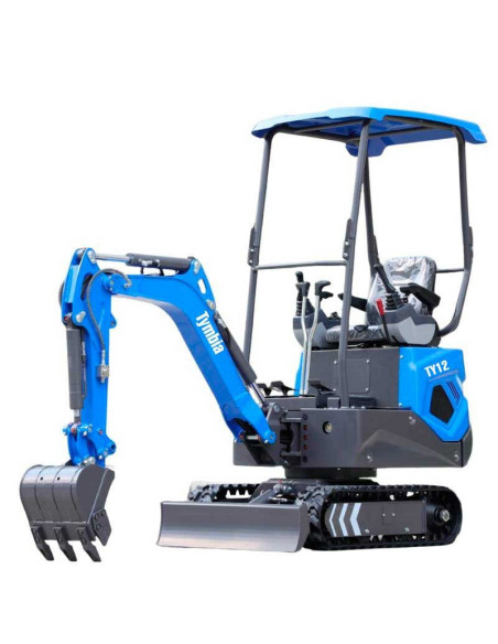 Miniexcavadoras-TYMBIA-Minoexcavator 1200kg Kubota Diesel Ty12