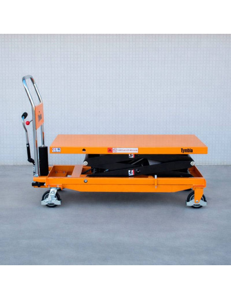 Manual tablesTYMBIA-Manual lifting table 1000kg to 1700mm - 610x1200mm platform