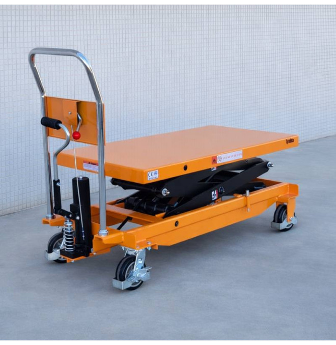 Manual tablesTYMBIA-Manual lifting table 1000kg to 1700mm - 610x1200mm platform