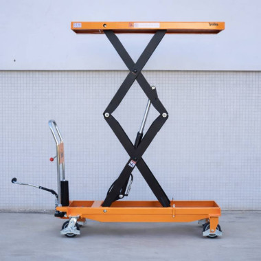 Tabelle manualiTYMBIA-Tavolo elevatore manuale 1000kg a 1700mm - Piattaforma 610x1200mm 2