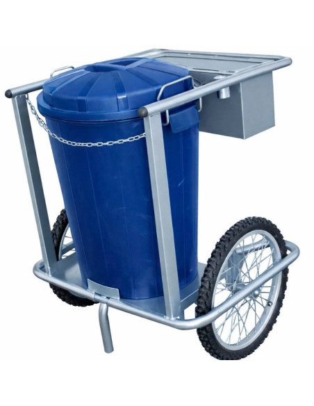Plastic drums and plastic-tymbia-carriage stainlesso 1 cube