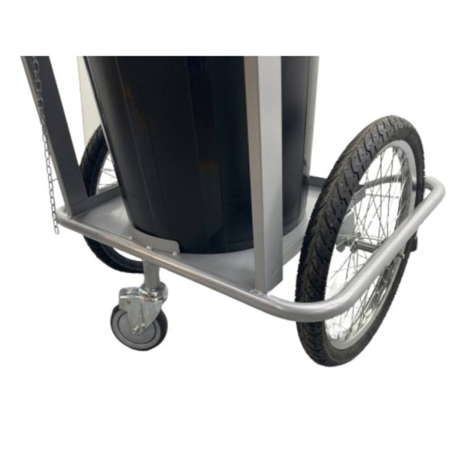 Plastic drums and plastic-tymbia-carriage stainlesso 1 cube