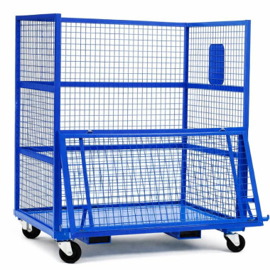 Industrielle Regale - Papier- und Pappkarton 1200x1000mm mit Nageleingang