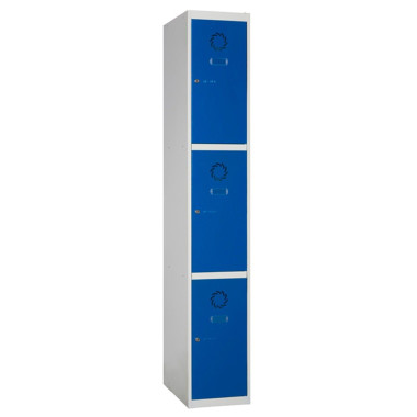 Lockers..-MEGABLOK-Casier 3 portes initiales 250/300/400mm
