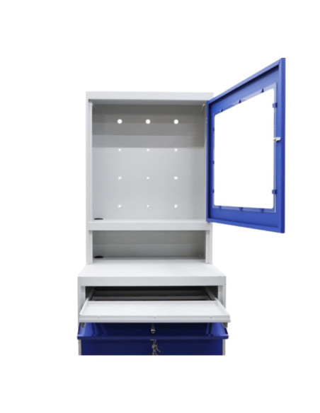 Cabinets-Tymbia-Wardrobe Computer con ruote