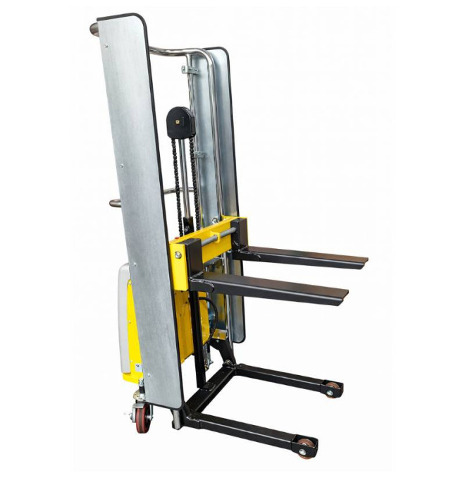 Semi-Electric Stackers-Tymbia-Semi Electric Stacker 400kg to 1500mm