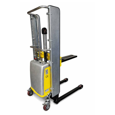 Impilatore semi-elettrico-Tymbia-semi elettrico Piewer 400kg a 1500mm