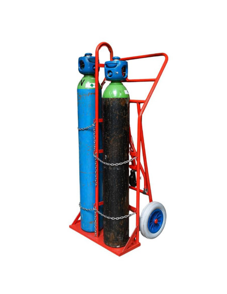 Manual and Electrical Cars-Tymbia-Carriage 2 Bottles Welding for crane