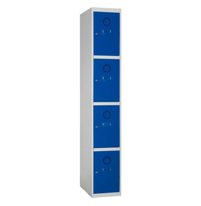 Lockers..-MEGABLOK-Casier 4 portes initiales 250/300/400mm