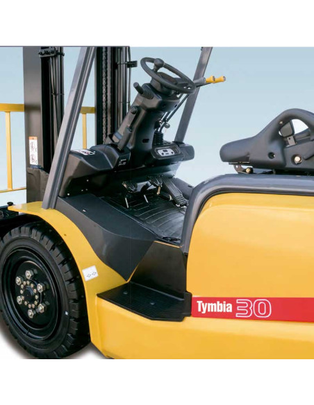 Carrelli Elevatori-Carrello elevatore Diesel 2500kg - Triplex 4700mm - Euro5 Mast