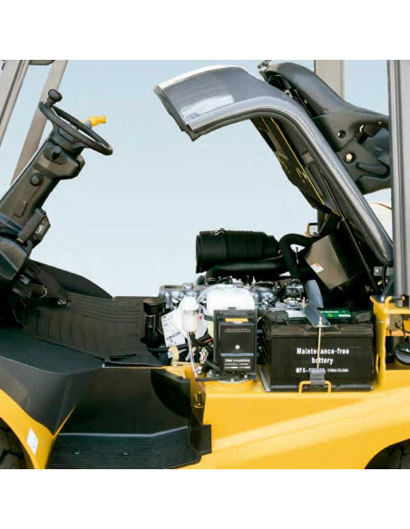 Carretilla Elevadora Diésel 2500kg - Mástil triplex 4700mm - Euro5