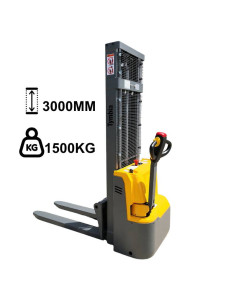 Stackers électriques-Tymbia-Electric Stacker 1500kg à 3000mm 24V / 105Ah 2