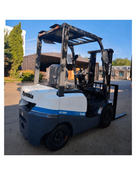 Forklift Trucks-TYMBIA-Electric forklift Lithium 1500kg, TriPlex Mast A 4700mm - Lithium Battery 80V / 205Ah
