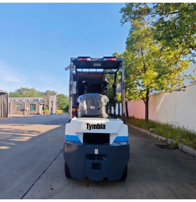 Forklift Trucks-TYMBIA-Electric forklift Lithium 1500kg, TriPlex Mast A 4700mm - Lithium Battery 80V / 205Ah