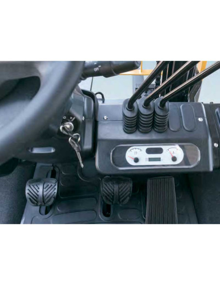 Carrelli elevatori a carrello elevatore a carrello elevatore 3500 kg - albero triplex 4500mm - Euro5