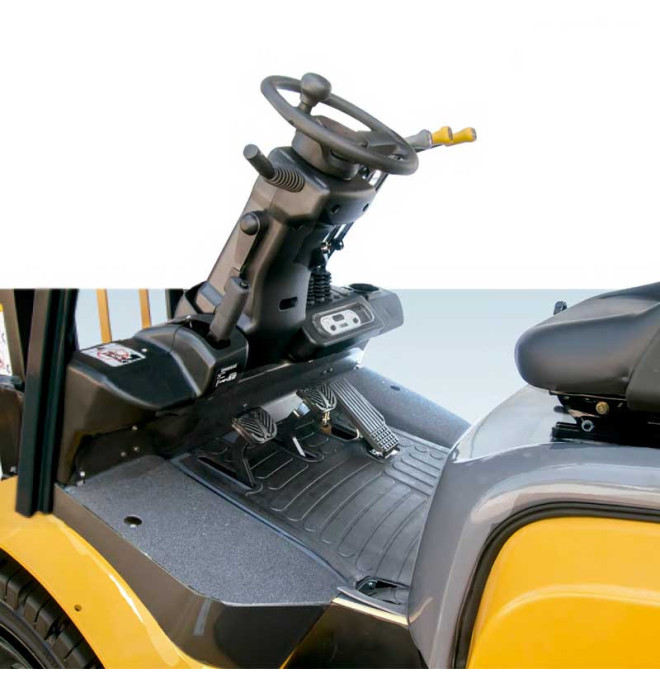 Forklift Diesel 4000kg - Triplex 4500mm - Euro5 Mast