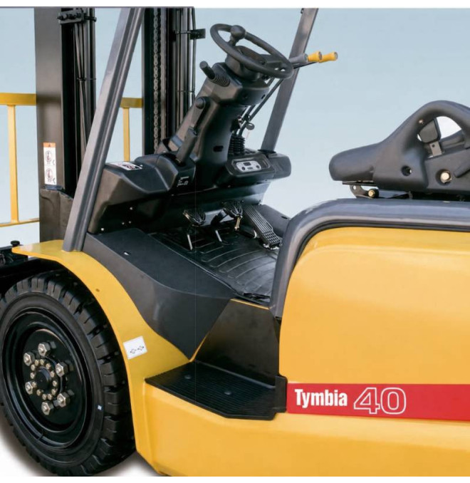 Chariot élévateur Diesel 4000kg - Triplex 4500mm - Mast Euro5