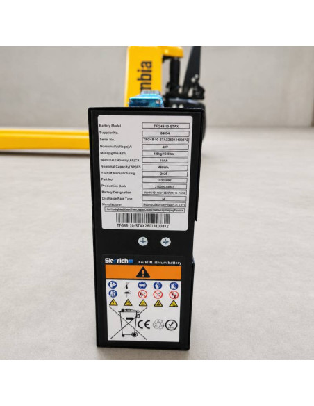 Batterie à la maison-tymbie-lithium 48 / 10AH pour palettes de palettes électriques M101040101 et M101040102