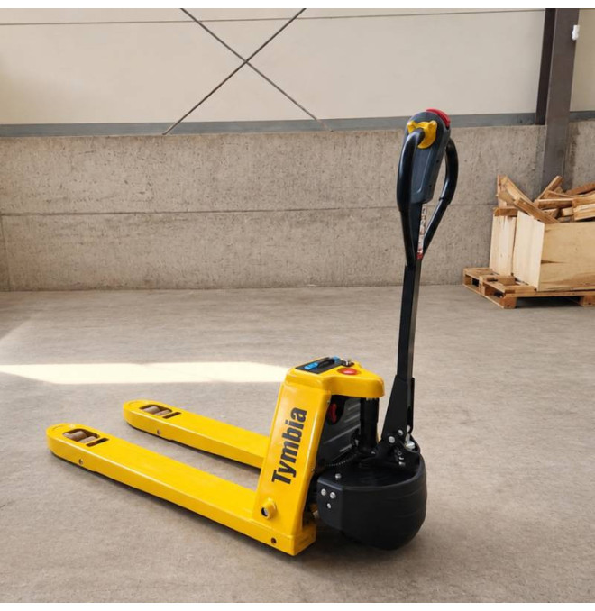 Transpallet Elettrici-TYMBIA-Transpallet al litio 2000KG - 48V / 10AH - 550x1150mm