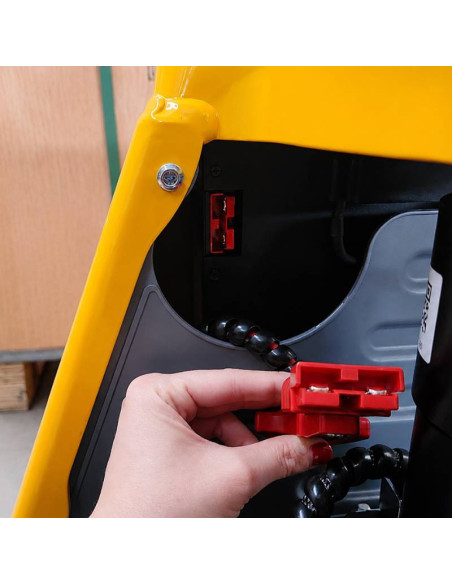 Transpalettes Électriques-TYMBIA-Transpalette au lithium 2000kg - 48V / 10AH - 550x1150mm
