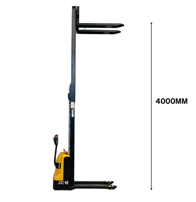 Elektrische Stapler-TYMBIA-Elektrischer Stapler 1200kg bei 4000 mm - 24V / 100Ah