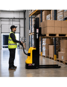 Empilhadores Elétricos-TYMBIA-Empilhador elétrico 1200kg a 3000mm - 24V / 100AH 2