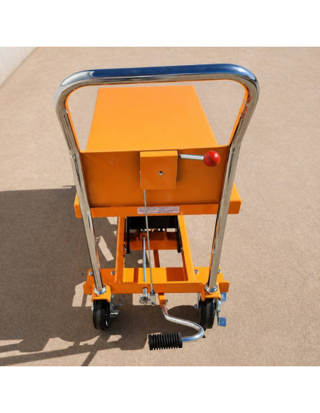 Manual lifting table 1000kg at 1000mm