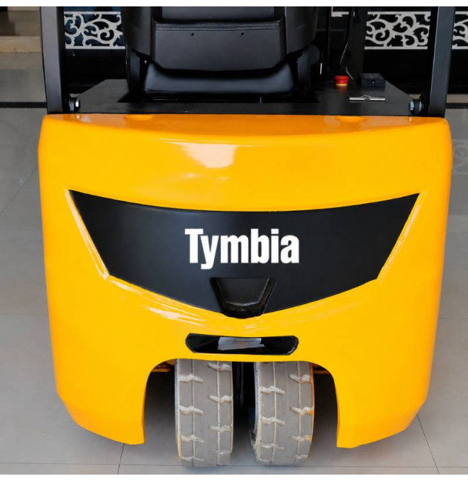 Chariots Élévateurs-TYMBIA-Chariot élévateur Lithium 1500kg, mât triplex A 4500mm - batterie au lithium 48V / 150AH