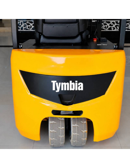 Chariots Élévateurs-TYMBIA-Chariot élévateur Lithium 1500kg, mât triplex A 4500mm - batterie au lithium 48V / 150AH