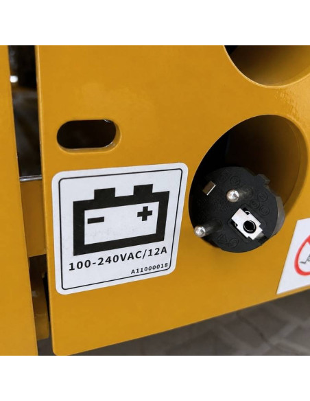 Piattaforma di sollevamento Forbici elettrici di 7,8 m di lavoro - 230kg ...