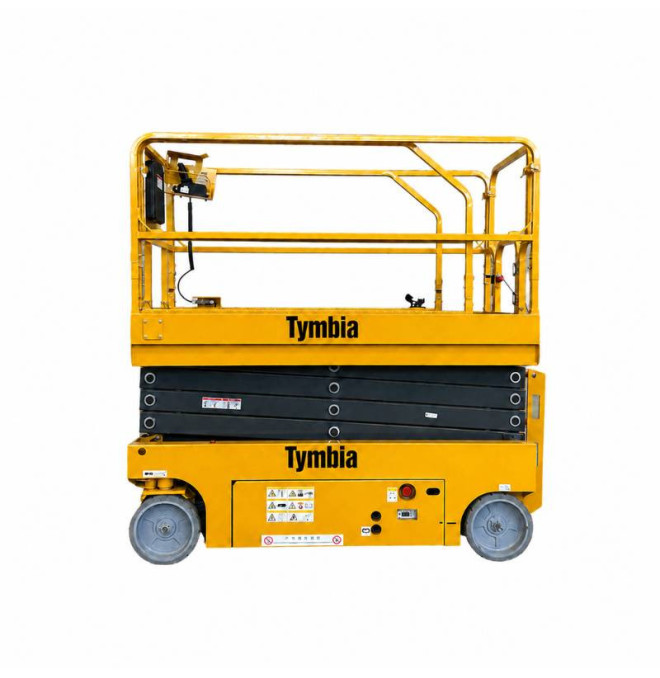 Scissor Lifts-TYMBIA-Lifting platform 10m Work Electric Scissors - 450kg