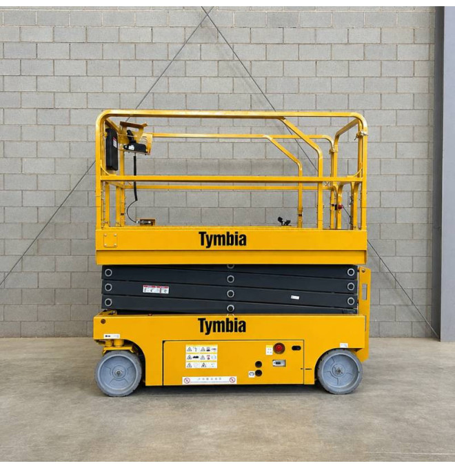 Plataformas de Tesoura-TYMBIA-Plataforma elevatória Tesoura elétrica de trabalho 10M - 450kg