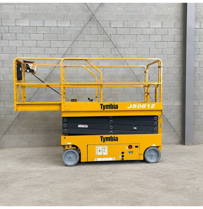 Scissor Lifts-TYMBIA-Lifting platform 10m Work Electric Scissors - 450kg