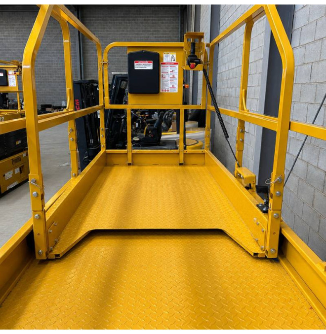 Scissor Lifts-TYMBIA-Lifting platform 10m Work Electric Scissors - 450kg